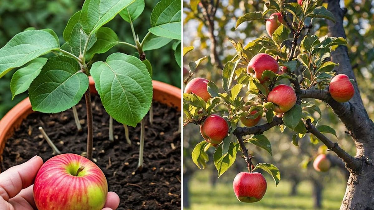 Amazing! A New Idea for Propagating Apple Trees Successfully at Home