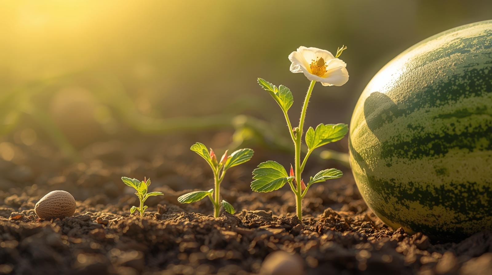 How Watermelon Grows from Seed to Harvest – A Complete Journey of a Summer Fruit