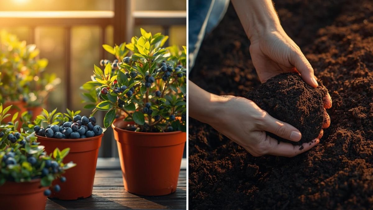 How to Grow Blueberries in Pots for Fresh Harvests at Home Easily